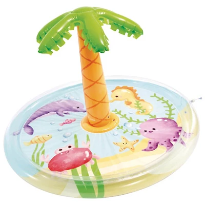 Piscine avec palmier arroseur pour enfants d'Intex