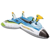 Avion gonflable porteur avec pistolet à eau d'Intex