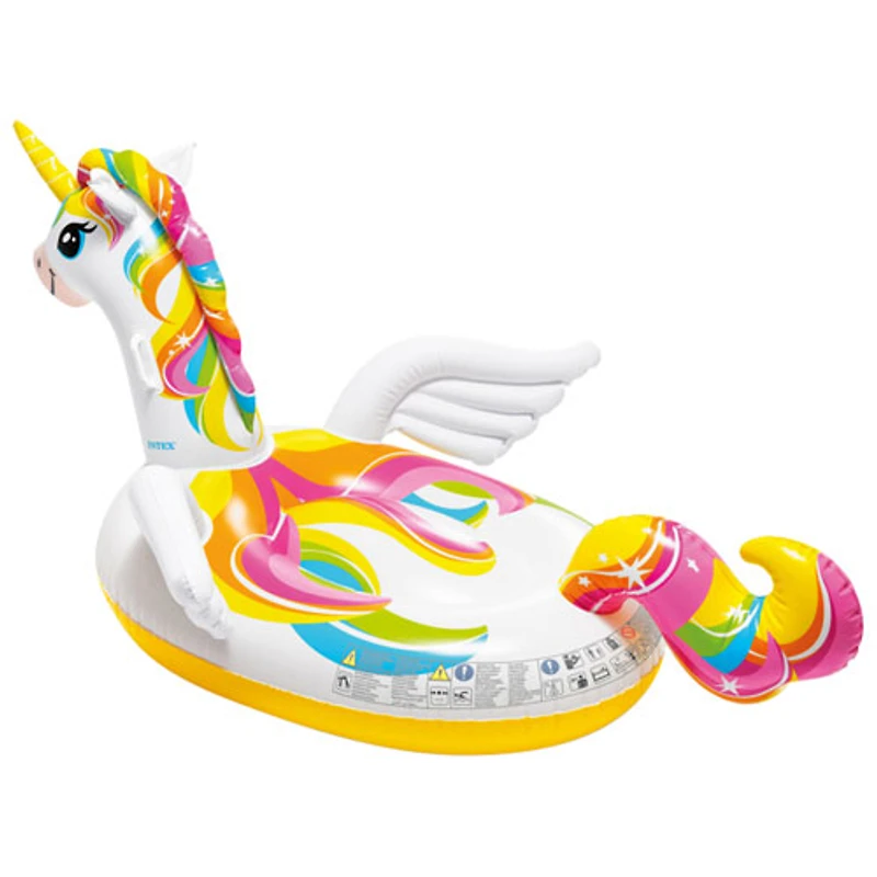 Licorne enchantée gonflable porteuse d'Intex