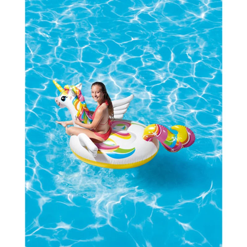 Licorne enchantée gonflable porteuse d'Intex