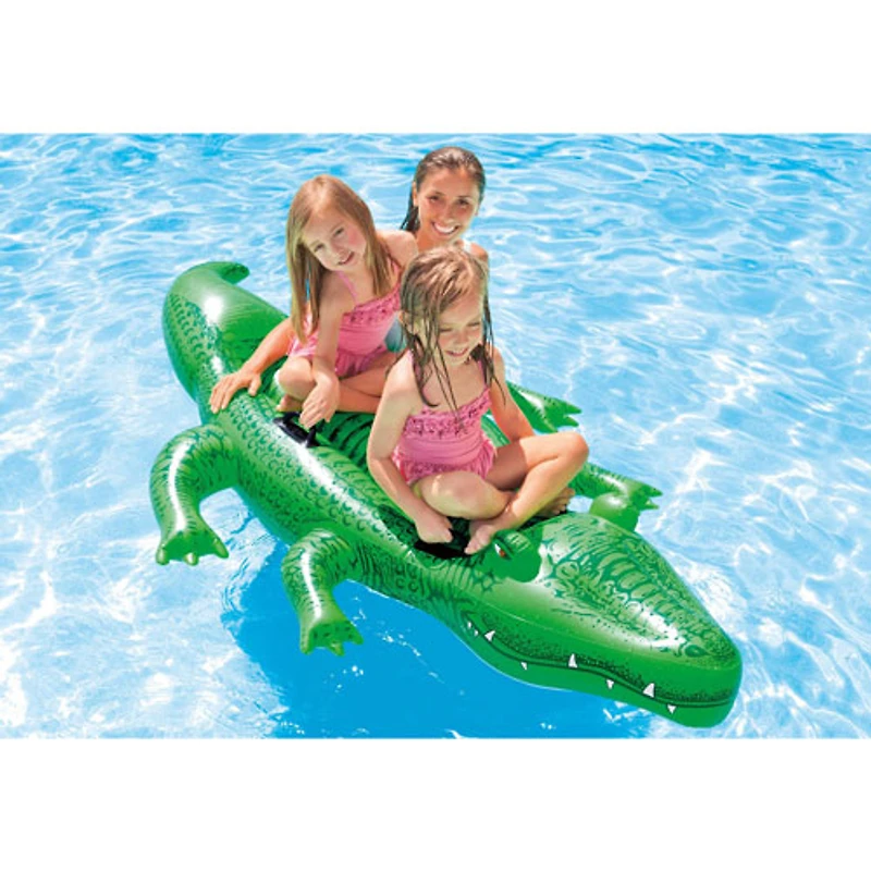 Crocodile gonflable porteur d'Intex