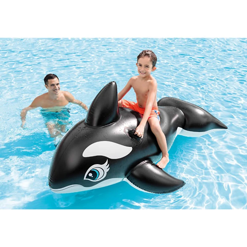 Baleine gonflable et flottante porteuse d'Intex