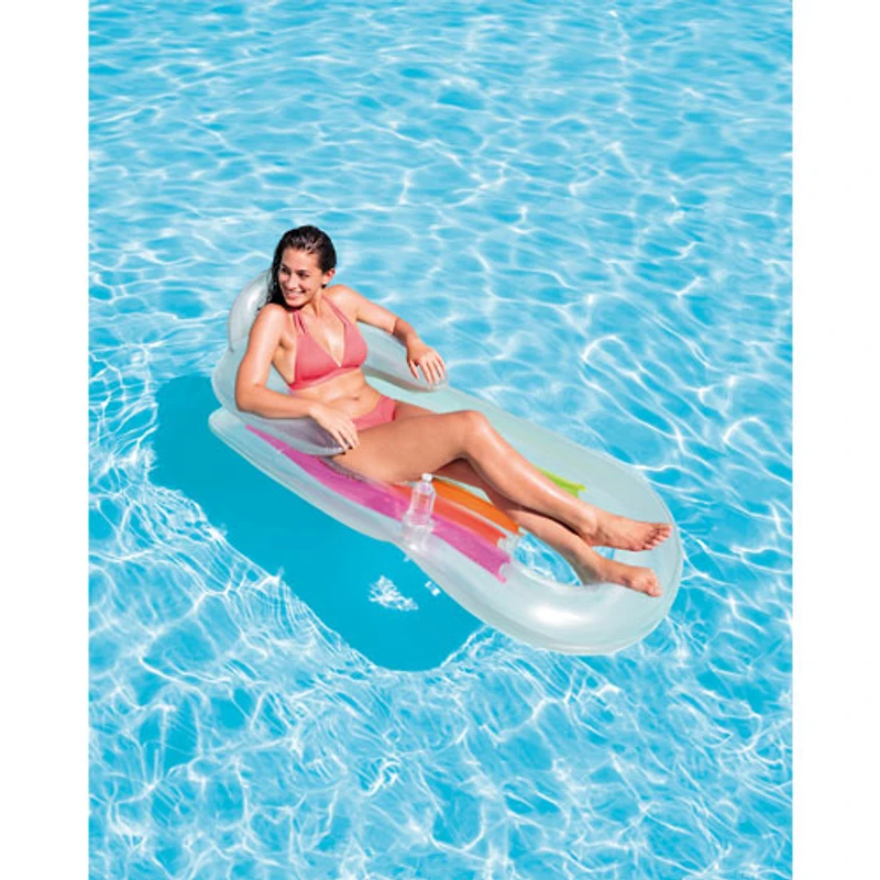 Chaise longue gonflable King Kool d'Intex