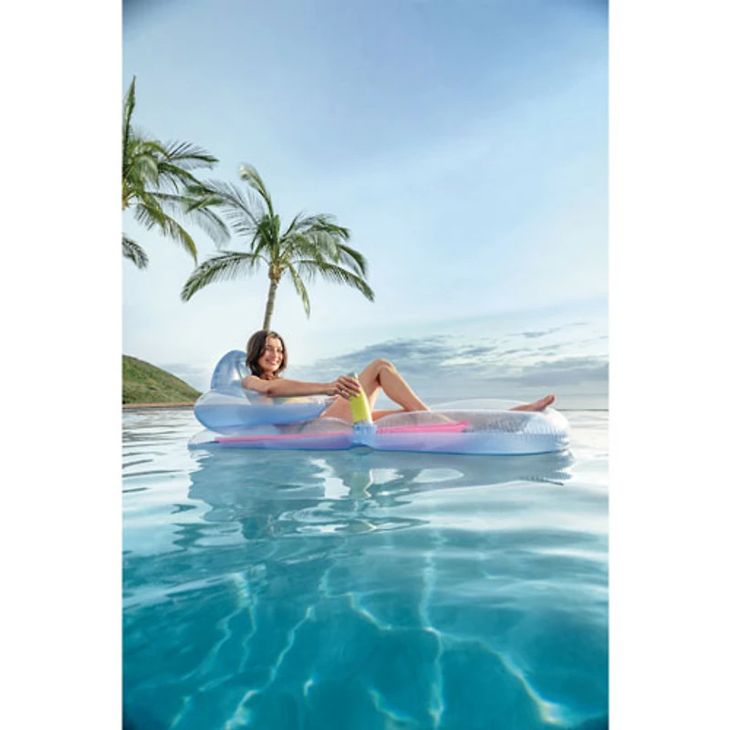 Chaise longue gonflable King Kool d'Intex
