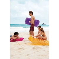 Chaise longue flottante de piscine Tote 'N Float Wave d'Intex - Couleurs variées