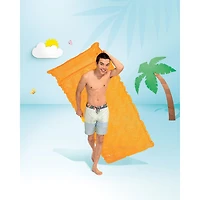 Chaise longue flottante de piscine Tote 'N Float Wave d'Intex - Couleurs variées