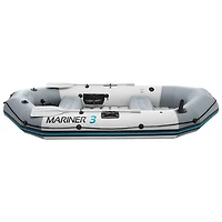 Bateau gonflable de 9,75 pi pour 3 personnes avec rames Mariner d'Intex - Bleu