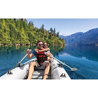 Bateau gonflable de 9,75 pi pour 3 personnes avec rames Mariner d'Intex - Bleu