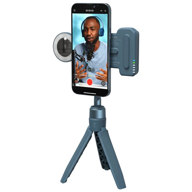 Trousse de création SnapGrip de ShiftCam - Geai bleu