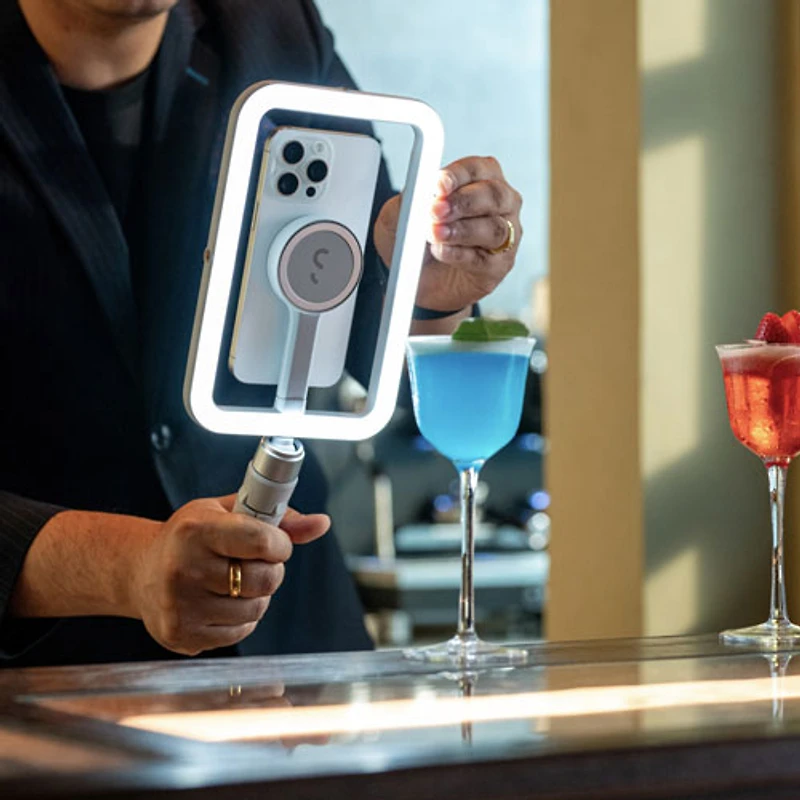 ShiftCam SnapStudio Magnetic LED Light - Stone