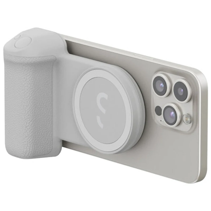 Poignée de chargement magnétique pour téléphone intelligent SnapGrip Pro de ShiftCam - Pierre
