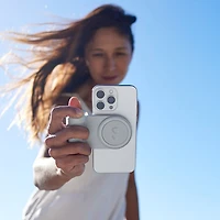 Poignée de chargement magnétique pour téléphone intelligent SnapGrip Pro de ShiftCam - Pierre