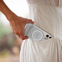 Poignée de chargement magnétique pour téléphone intelligent SnapGrip Pro de ShiftCam - Pierre
