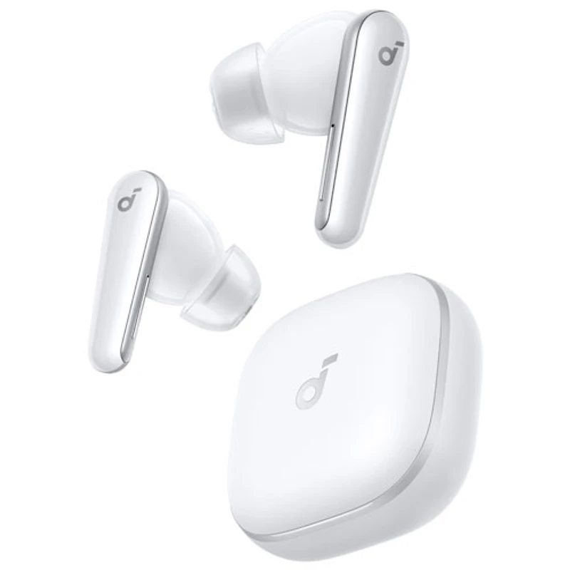 Écouteurs boutons 100 % sans fil à suppression du bruit Liberty 5 Soundcore par Anker - Blanc