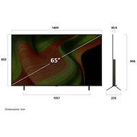 Téléviseur intelligent DELO HDR UHD 4K B5 de 65 po de LG (OLED65B5PUA) - 2025