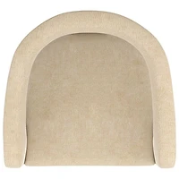 Chaise de salle à manger contemporaine en tissu Amara de !Nspire - Ensemble de 2 - Beige