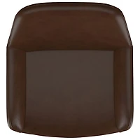 Tabouret de bar contemporain à hauteur de comptoir Baily de !Nspire - Ensemble de 2 - Brun