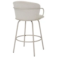!NSpire Kalani Contemporary Counter Height Swivel Barstool - Set of 2 - Beige