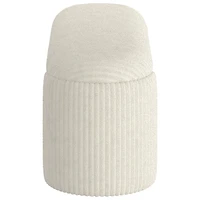 Pouf/Banc en tissu Inspire - Ivoire
