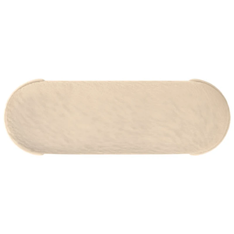 Pouf/Banc en tissu Inspire - Beige foncé