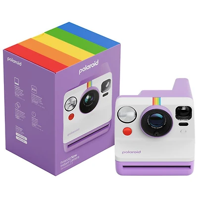 Appareil photo instantané de 3e génération Now de Polaroid - Violet