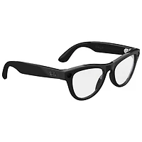 Ray-Ban | Meta Skyler (Gen 1) Glasses with AI, Photo, Video, Audio & Messaging - Shiny Black/Clear