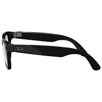 Ray-Ban | Meta Skyler (Gen 1) Glasses with AI, Photo, Video, Audio & Messaging - Shiny Black/Clear