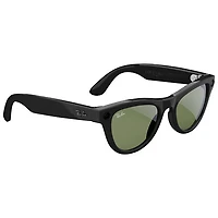 Ray-Ban | Meta Skyler (Gen 1) Glasses with AI, Photo, Video, Audio & Messaging - Shiny Black/G15 Green