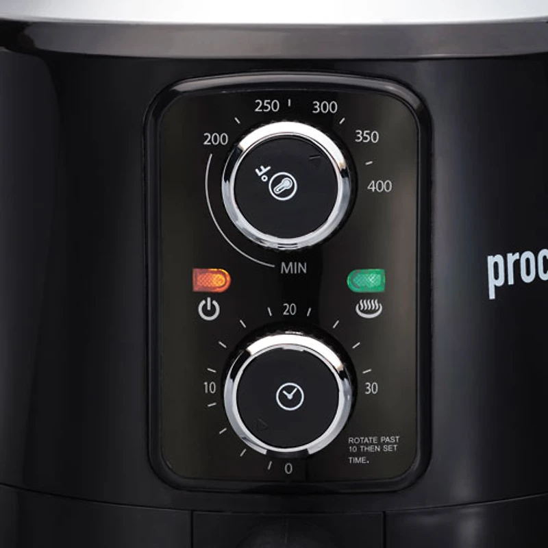 Proctor Silex Air Fryer - 3.5L/3.7QT - Black