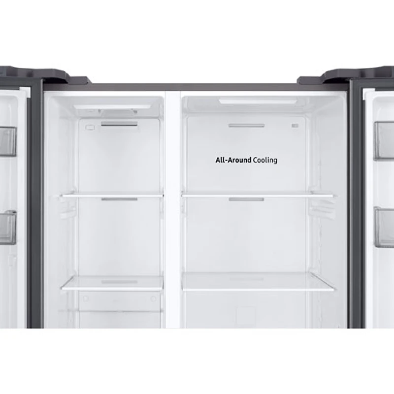 Samsung 36" 20 Cu. Ft. Side-By-Side Refrigerator (RS20DG4000M9AA) - Stainless Look