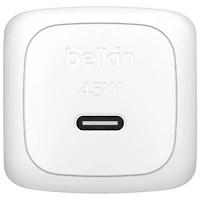 Belkin 45W USB-C Wall Charger with USB-C Cable - White