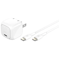 Belkin 30W USB-C Wall Charger with USB-C Cable - White