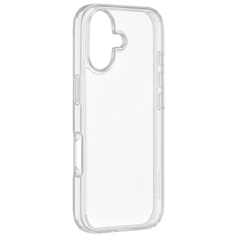 Insignia Fitted Hard Shell Case for iPhone 17 - Clear - Only at Best Buy