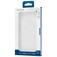 Insignia Fitted Hard Shell Case for iPhone 17 - Clear - Only at Best Buy
