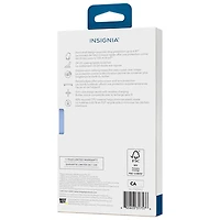 Étui rigide ajusté d'Insignia pour iPhone 17 - Transparent - Exclusivité de Best Buy
