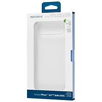 Insignia Fitted Hard Shell Case for iPhone Air - Clear - Only at Best Buy