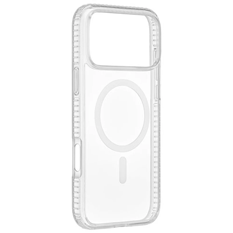 Insignia Fitted Hard Shell Case with MagSafe for iPhone 17 Pro Max - Clear - Only at Best Buy