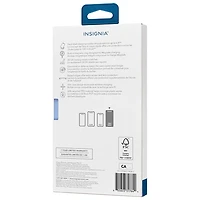 Insignia Fitted Hard Shell Case with MagSafe for iPhone 17 Pro Max - Clear - Only at Best Buy