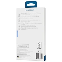 Étui rigide ajusté d'Insignia avec MagSafe pour iPhone 17 Pro Max - Transparent - Exclusivité de Best Buy