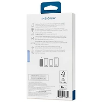 Insignia Fitted Hard Shell Case with MagSafe for iPhone 17 - Clear - Only at Best Buy
