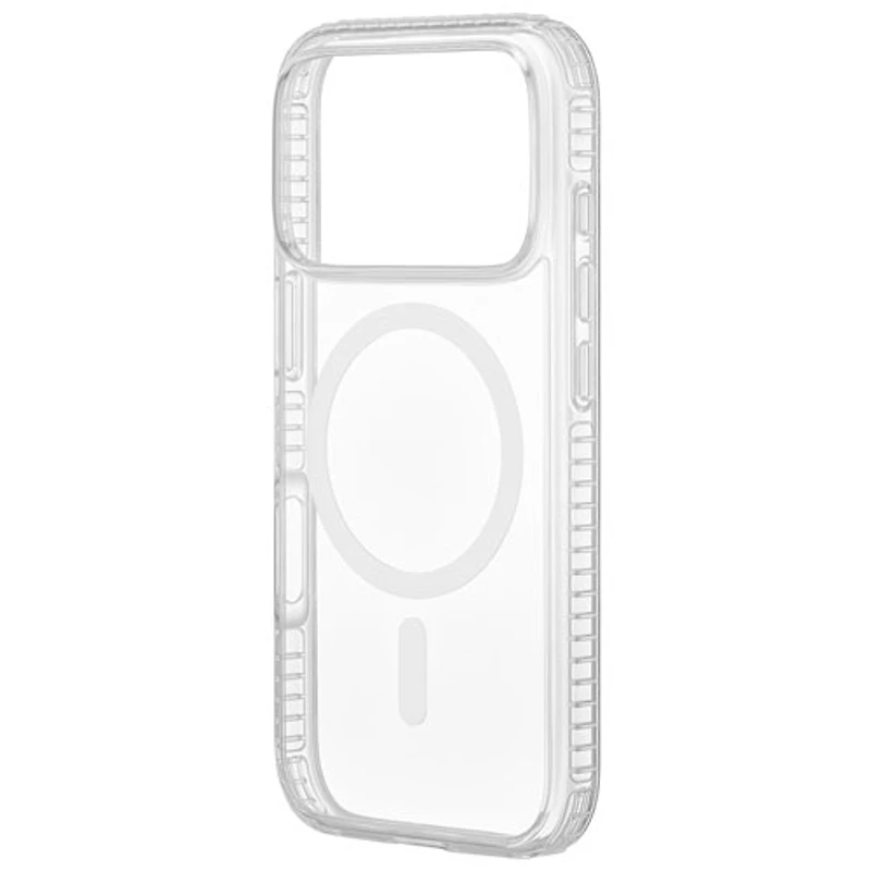 Insignia Fitted Hard Shell Case with MagSafe for iPhone 17 Pro - Clear - Only at Best Buy