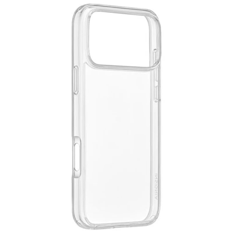 Insignia Fitted Hard Shell Case for iPhone 17 Pro Max - Clear - Only at Best Buy