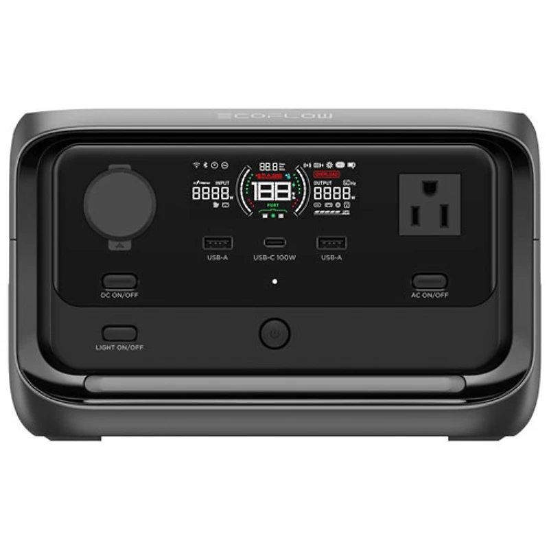 EcoFlow River 3 Plus Portable Power Station - 600 Watts / 286 Wh