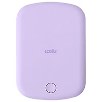 LOGiiX Vibrance Piston Power 5000 mAh Power Bank with MagSafe - Lavender