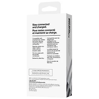 Best Buy Essentials 3m (9.8 ft.) Braided USB-C to USB-C Cable (BE-MCA10CCW-C) - White - Only at Best Buy