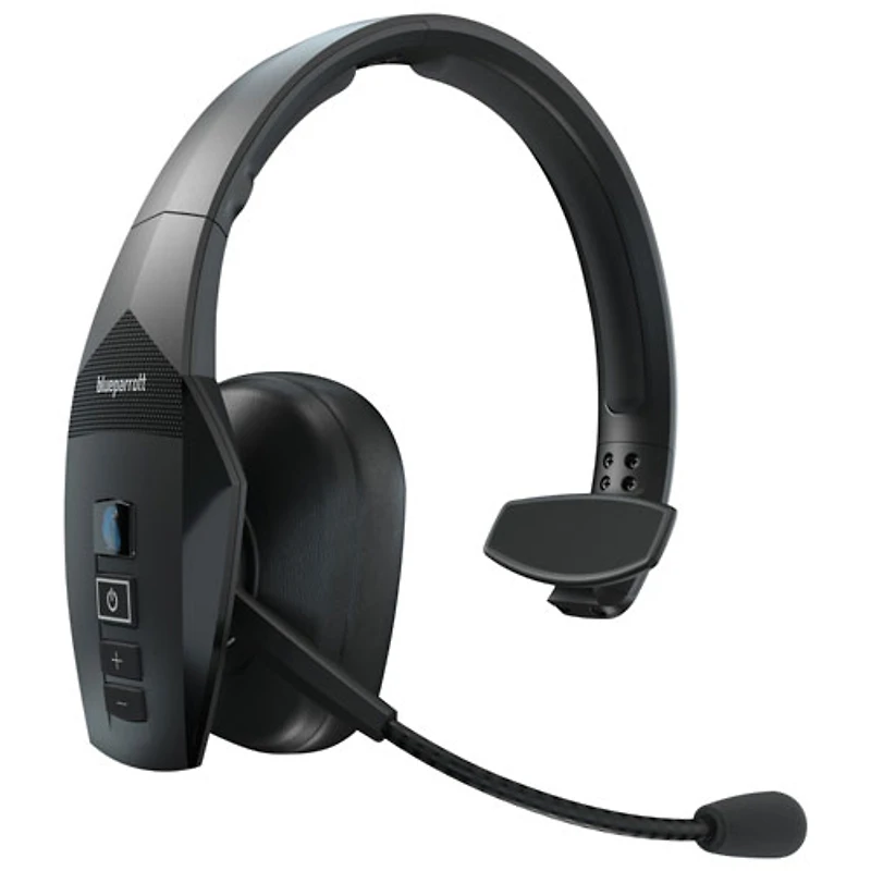 BlueParrott B550-XT Wireless Bluetooth Mono Headset with 96% Noise-Cancelling Microphone & Voice Control