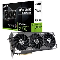 Carte graphique TUF Gaming GeForce RTX 5060 Ti OC 16 Go GDDR7 d'ASUS