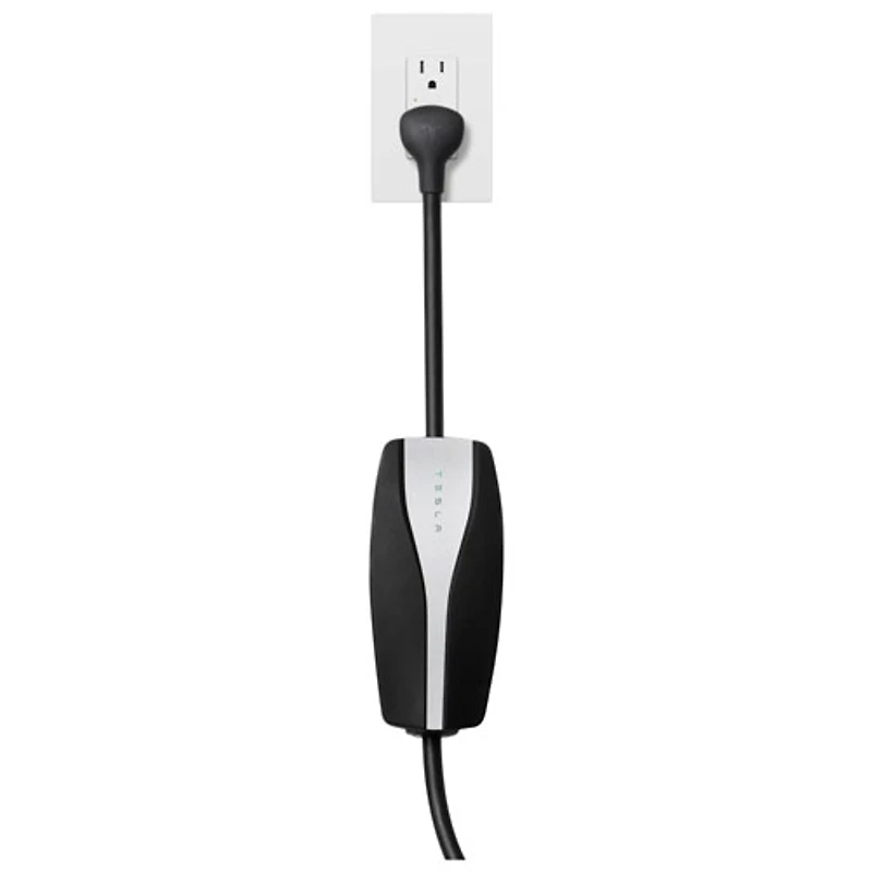 Tesla - Mobile Connector Portable Electric Vehicle (EV) Charger - 20' - Black - Exclusive Retail Partner