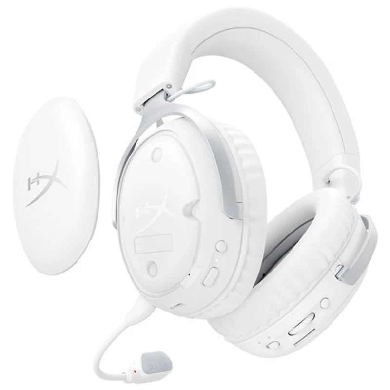 Casque de jeu sans fil Cloud III S de HyperX - Blanc