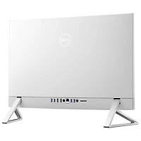 Ordinateur tout-en-un de 24 po de Dell - Blanc (Core 5 120U d’Intel/mémoire vive 16 Go/disque SSD de 512 Go/Windows 11)